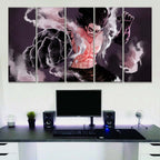Tableau One Piece Monkey D Luffy Gear 4 Toile Avec Cadre