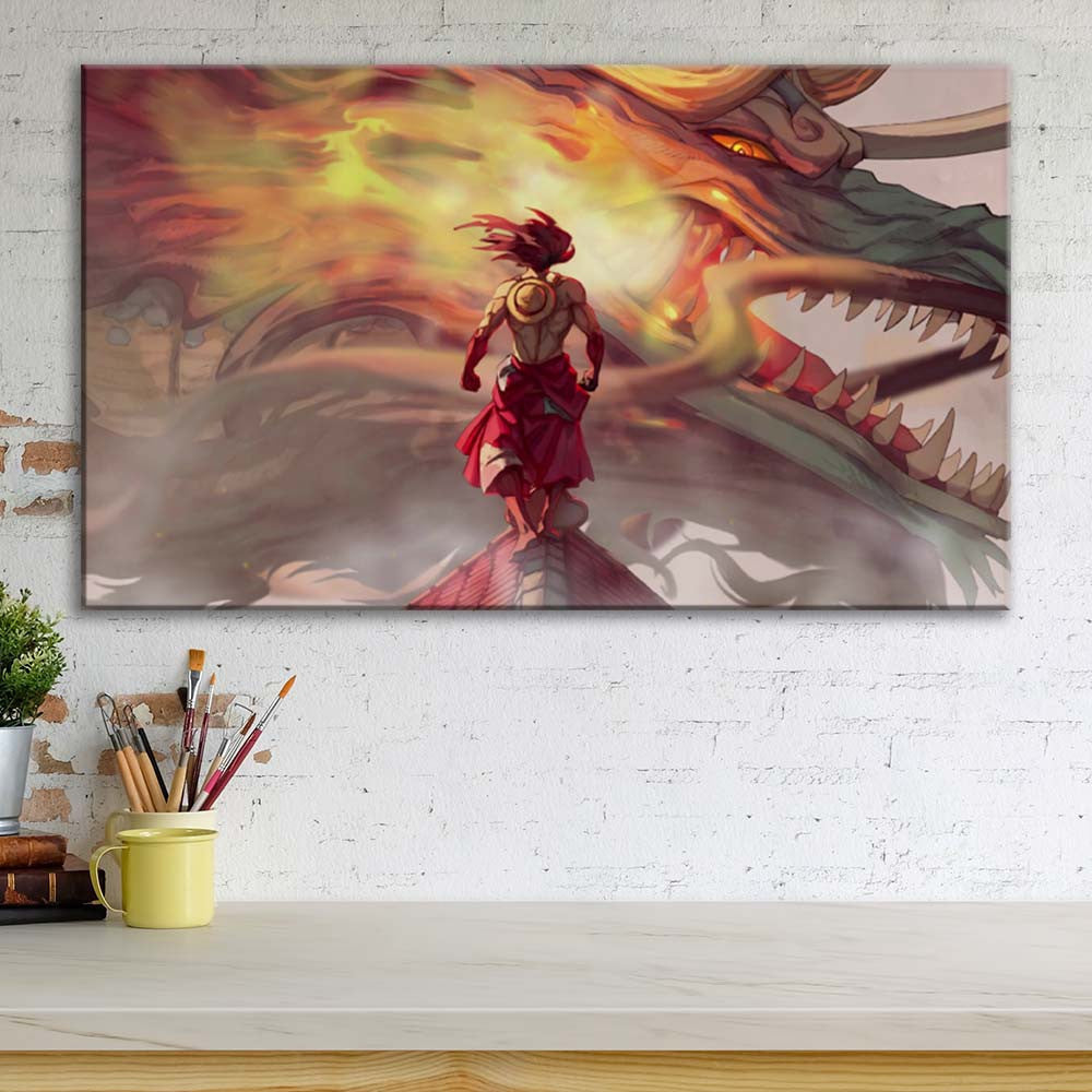 Tableau One Piece Tous Les Personnages 38 Toile Avec Cadre