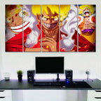Tableau One Piece MOnkey D Luffy Gear 5 18 Toile Avec Cadre