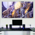 Tableau One Piece Monkey D Luffy 13 Toile Avec Cadre