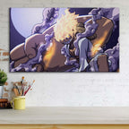Tableau One Piece Monkey D Luffy 13 Toile Avec Cadre