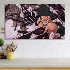 Tableau One Piece Luffy 30 Toile Avec Cadre