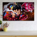 Tableau One Piece Luffy 53 Toile Avec Cadre