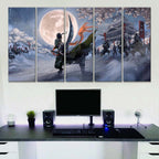 Tableau One Piece Tous Les Personnages 37 Toile Avec Cadre