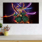 Tableau One Piece Zoro 91001 Toile Avec Cadre