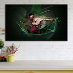 Tableau One Piece Zoro 12 Toile Avec Cadre
