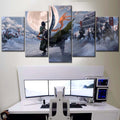 Tableau Zoro One Piece 2 Toile Avec Cadre