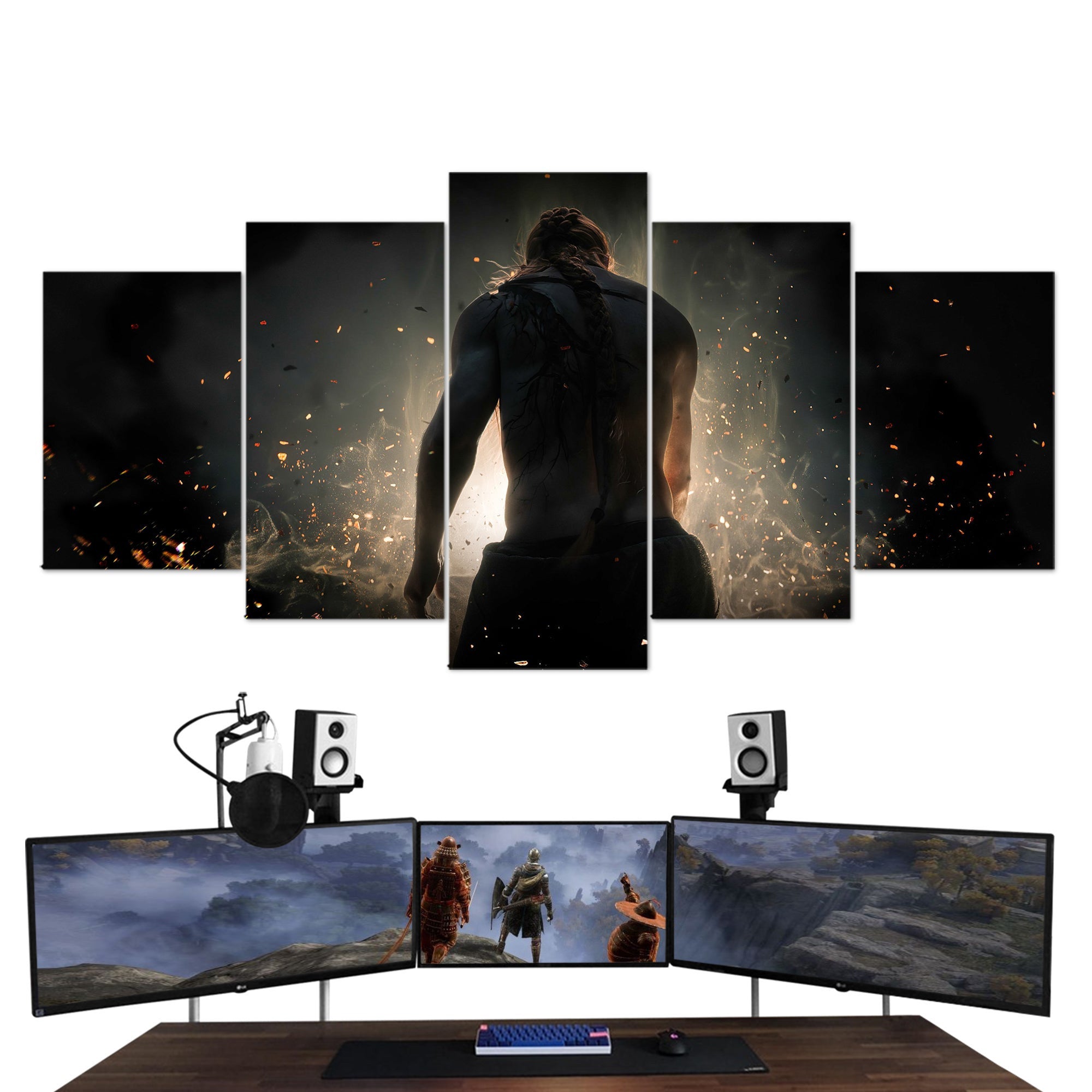 Tableau Elden Ring 24 Toile Avec cadre