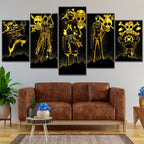 Tableau One Piece Personnages 2 Toile Avec cadre