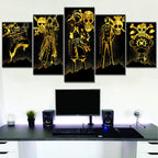 Tableau One Piece Personnages 2 Toile Avec cadre
