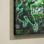 Manga Tableau Salon Luigi Graffiti Urbain