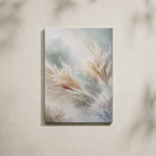 Tableau Nature Salon Herbes de Pampa Tons Neutres