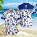 Chemise hawaïenne Stade Malherbe Caen 01 - Chemise Aloha Ligue 1