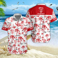 Chemise hawaïenne Nîmes Olympique 01 - Chemise Aloha Ligue 1