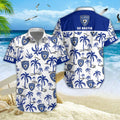 Chemise hawaïenne SC Bastia 01 - Chemise Aloha Ligue 1