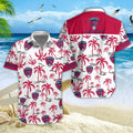Chemise hawaïenne Clermont Foot 63 01 - Chemise Aloha Ligue 1
