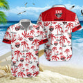 Chemise hawaïenne En Avant Guingamp 01 - Chemise Aloha Ligue 1