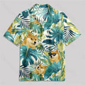Chemise Hawaïenne à Poche - Chien Hawaïen Deux