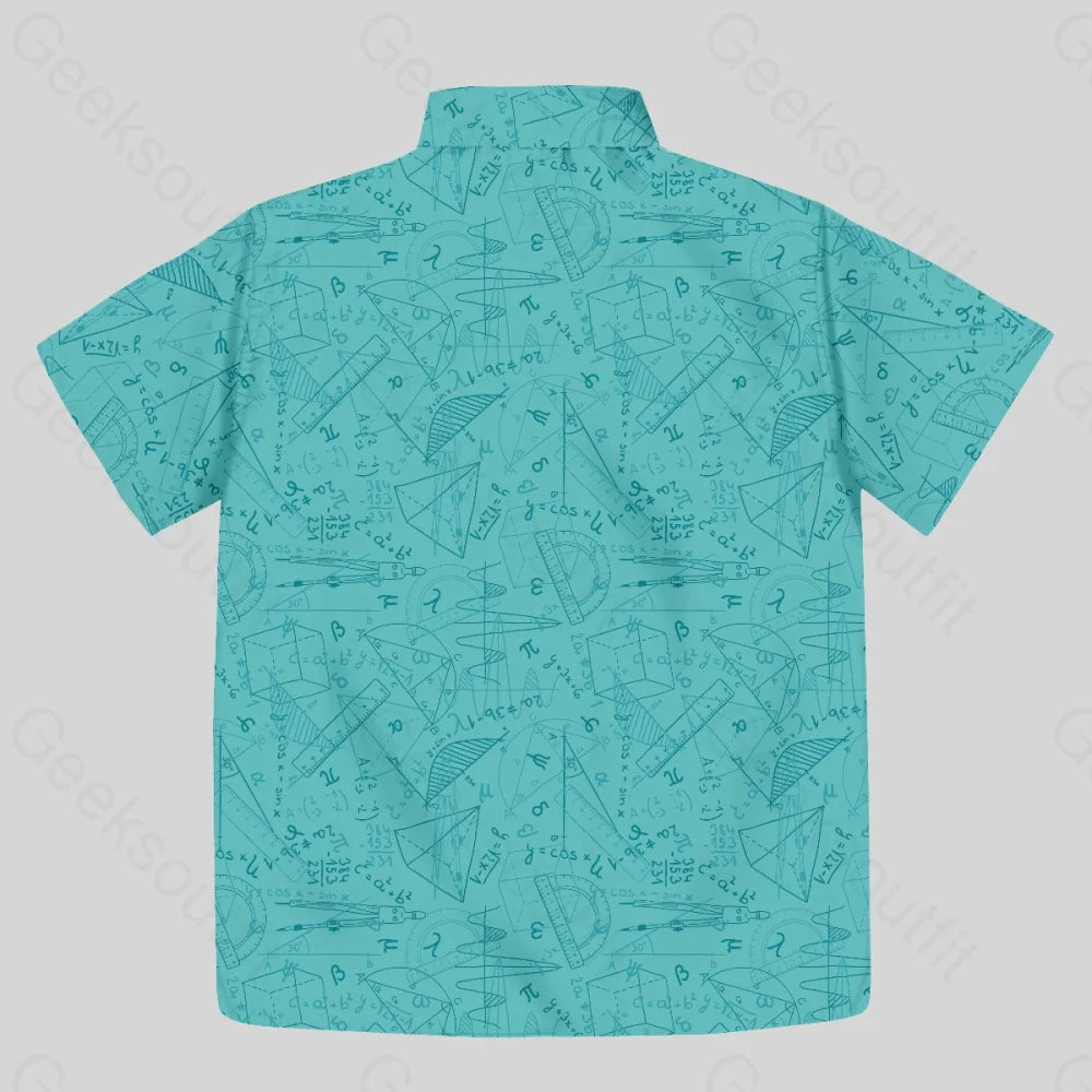 Chemise Hawaïenne à Poche - Géométrie Mathématique