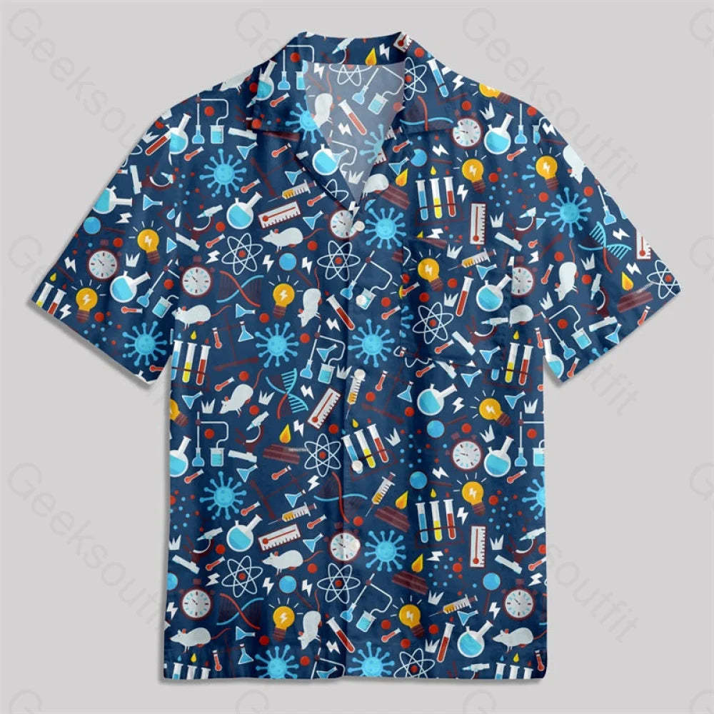 Chemise Hawaïenne à Poche - La Science en Folie