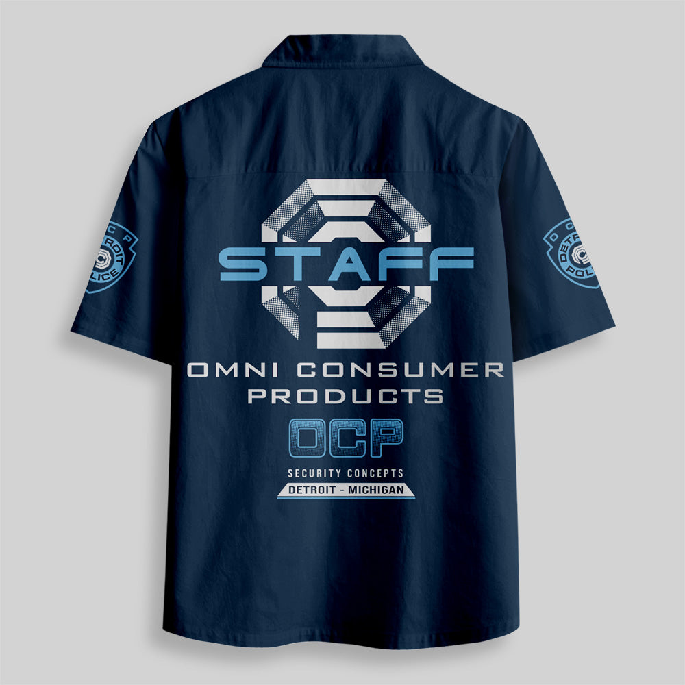Chemise Hawaïenne à Poche - Uniforme du Personnel OCP